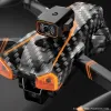 Black carbon fiber patterned drones, other drones, high-strength lightweight design, omnidirectional intelligent obstacle avoidance, headless mode hovering Application Scenario